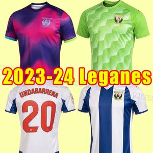 23 24 24 Koszulki piłkarskie Męskie 2023 2024 Leganes Sergio G. Gaku Jose Arnaiz R. Pardo F. Vico Y. Barcenas Bautista Borja Garces Home Away Away 3rd Football Shirt Hombres