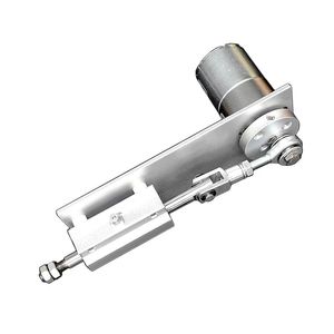 DC 12 V Teleskopmotor, Hub 15–30 mm, 2 U/min–1000 U/min, einstellbare Geschwindigkeit, exzentrische Achse, Schubstange, Linearantrieb, 245 V