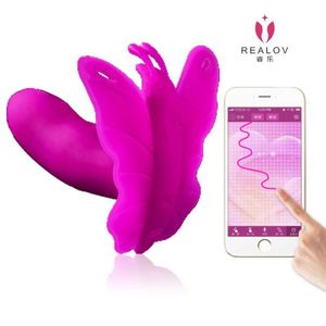 NXY Giocattoli per adulti Ruile Wears Butterfly Vibration Remote APP per Jumping Eggs, Wireless Remote Control per Jumping Eggs, Female Masturbation Equipment, Sexual Products