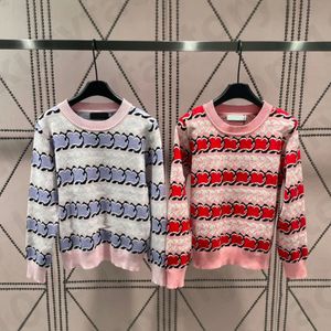 Striped Knitted Loose Ladies Sweater Women Pullover Tops Long Sleeve Casual Streetwear Women Sweater Female