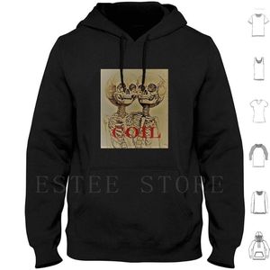 Erkek Hoodies Bobin Hoodie Uzun Kollu John Dengesi Peter Christopherson Sleazy zonklama Gristle Yara Akım 93 Chris