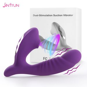 Vibrators Silicone vaginal suction vibrator 10 speed vibration oral clitoris sucking clitoris stimulating Sex toy 230719