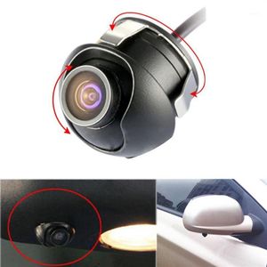 Car Rear View Cameras& Parking Sensors Front Side Reversing Backup Camera CCD HD Night Vision Waterproof For Front1296f