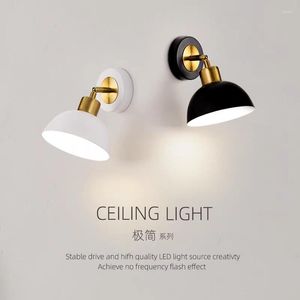 Wall Lamp Selling Modern Half Round For Living Room Bedside Decorative Industrial Iron Light