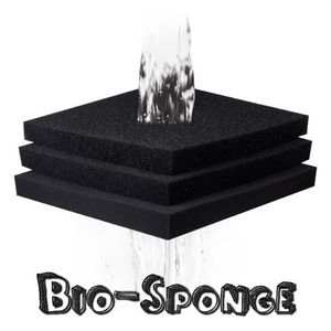 100 100 5cm Haile Aquatic Bio Sponge Filter Media Pad Cut-to-fit Foam for Aquarium Fish Tank Koi Pond Aquatic Porosity Y200922279S