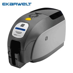 Zebra ZXP Series 3 CN Dual-sided PVC ID Card Printer zxp3 double sided printer with two 800033-340CN ymcko color ribbons280h