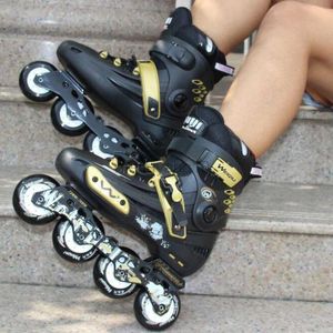 Inline Roller Skates Skates Adult Roller Skates Professional Rollerblading Beginners Inline Skating Adult Men and Women Figure Skating Shoes Pulley HKD230720