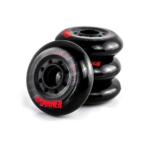 Rodas de patins em linha 100% originais powerslide spinner rodas 72 76 80mm 85a rodas de skate em linha urbanas pneus de patinação imperiais para seba patines hkd230720