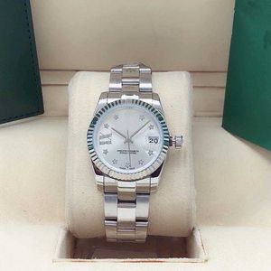 High quality Luxury Dial Star Diamond 31mm Women's Watch 2813 Automatic steel waterproof watch