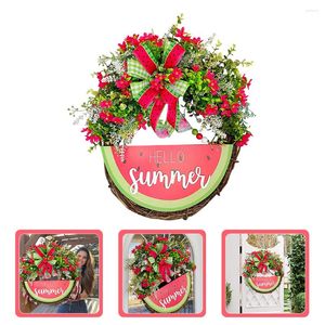 Decorative Flowers Wall Decoration Hanging Door Wreath Summer Front Supplies Wedding Decorations Ceremony Garland