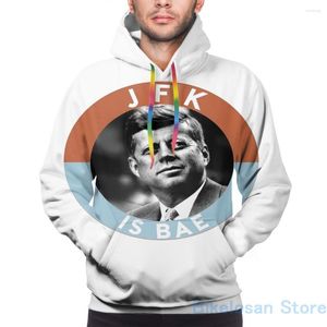 Moletom Masculino Moletom Masculino para Mulheres Engraçado JFK Is Bae Moletom Com Capuz Casual Streatwear