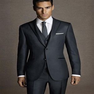 suit men top selling groom suits collar dark grey 2021 wedding tuxedo for man225U