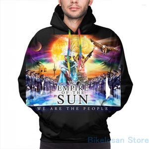 Мужская толстовка мужской толстовки для женщин Смешная Империя We Is People The Sun Yandie Tour 2023 Печать повседневная капюшона