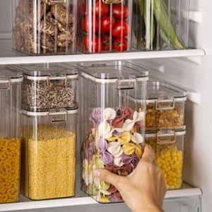 Storage Bottles Food Jar Bpa Free Container Capacity For Refrigerator Multi-functional Airtight Dry