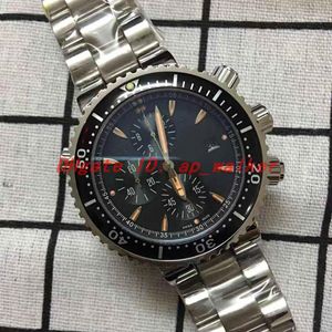 NEW relojes de lujo para hombre watches High quality stainless steel metal strap Japan quartz movement chronograph Subdial work wa260q