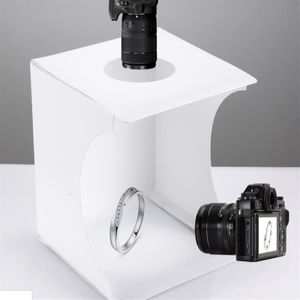 Mini portatile pieghevole Lightbox Pography Studio Soft box LED Light po Soft Box DSLR Camera Po Background231U