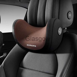 Seat Cushions Universal Car Neck Headrest Pillow Cushion Auto Seat Chair Head Support Slow Rebound Memory Neck Pillow Trip Rest Cushion x0720