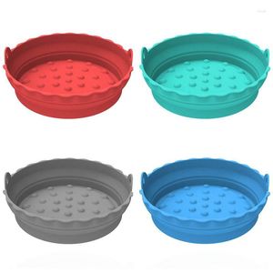 Bakeware Tools Silicone Not Sticky Air Fryer Accessories Baking Mat Food Steamer Liner Improve Heat Circulation