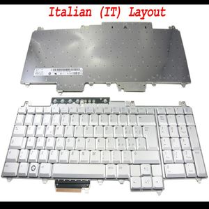 New and original Notebook Laptop keyboard for Dell for Inspiron 1720 1721 Vostro 1700 XPS M1730 Silver Italian ITALIANO IT versi195y