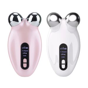 ems facial massager roller microcurrent face lifting machine v face roller massager skin rejuvenation anti wrinkle beauty device