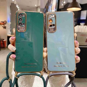 OPPO RENO 2 3 4 Pro 2Z A11x A9x R17 F11 Kolye Kordon Zinciri Asma Halat Crossbody Cover L230619