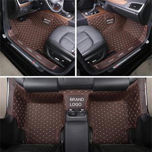 Custom Fit Car Accessories Car Mat Waterproof PU Leather ECO friendly Material For Vast of vehicle Full Set Carpet With Logo Desig250R