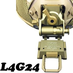 Wilcox Type L4 G24 Fast Helmet CNC L4G24 NVG Night Vision Helmet Scope Mount280C