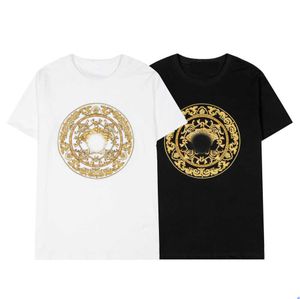 Summer Mens Projektanci T -koszule luźne koszulki marki modne wierzch