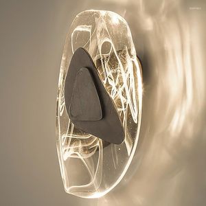 Lampada da parete Nordic Marmo Camera da letto Comodino Corridoio Scala Corridoio Cucina Ristorante Sfondo Home Decor Sconce Light Led