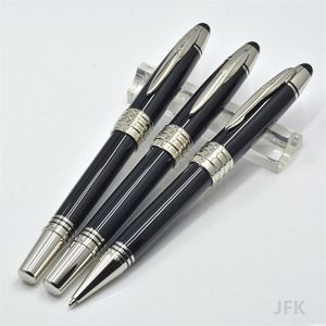 sell JFK black metal ballpoint pen Roller ball pen Fountain pen school office stationery classic Writing ink pens for birt257A