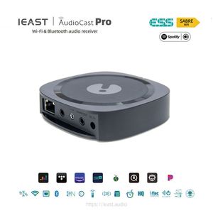 Наушники наушников Ieast Audiocast Pro M50 Wireless Wi -Fi Audio Receiver Multi Room Airplay Bluetooth 50 Музыкальная коробка Hifi Spotify Tidal Pando 230719