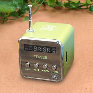 Radio Portable Emergency With LCD Stereo Loudser Mini Digital FM Ser MP3 Player SupportTF Card 230801