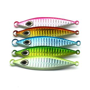 INFOF 10 peças lote Metal Jigging Spoon 20g 30g 40g 60g Impressão a Laser 3D Chumbada Pesca Chumbada Gabarito Super Difícil Pesca Chumbo Bai1980