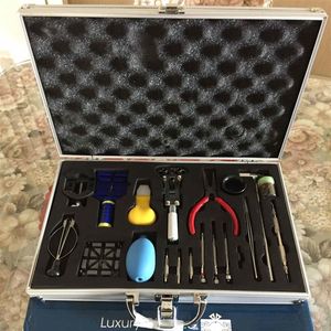 Kit di strumenti per la riparazione dell'orologio da orologiaio Kit di rimozione del collegamento del cinturino Kit di strumenti per orologiaio Nuovo dispositivo di rimozione dell'apri della cassa posteriore Perno a molla Bar2462