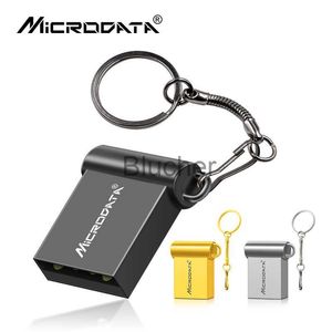 Schede di memoria Chiavetta USB Schede di memoria Chiavetta USB Mini USB in metallo Pendrive Flash 4GB 8GB 16GB Memory Stick 32GB 64GB 128GB 256GB USB 2.0 pen drive flash U disk free ship x0720