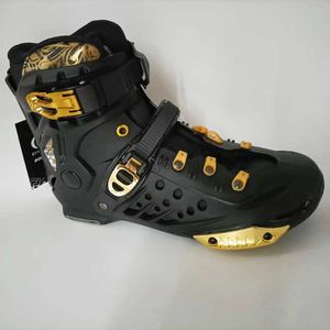 Inline rullskridskor Inline Skate Boots Original RS1 Hög ankelstorlek 35-46 Professionell Slalom Vuxen Roller Skating Boot Gliding Free Speed ​​Up Boots HKD230720