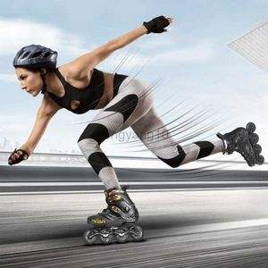 Встроенные роликовые коньки катания на коньках для взрослых профессиональных роликовых коньков.