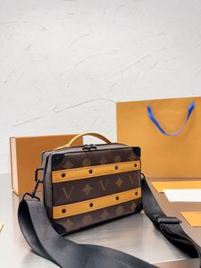 M45935 Hantera mjuk stam handväska mode mini liten låda axelväska koppling handväskor lyx varumärke crossbody paket tote