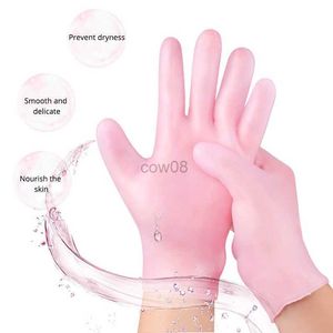 Cycling Gloves 1Pair Rsab SPA Gel Gloves Moisturizing Whitening Exfoliating Smooth Beauty Hand Care Silicone Hand Gloves Cycling gloves HKD230720