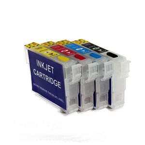 2 SETS LOT 212 212XL Refillable Ink Cartridge for Epson Expression Home XP-4100 XP-4105 och Epson Workforce WF-2830 WF-2850 Withou283C