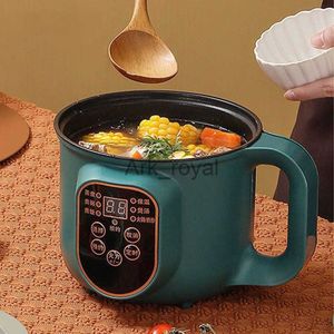 Electric Skillets Electric Hot Pot Cooker Multicooker Hotpot Stew Heating Pan Noodles Eggs Soup Steamer Rice Cookers Cooking Pot EU Plug J230720