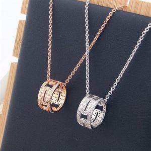 fashion designer jewelry hollow pendant necklace gold necklace hip hop bling jewelry stainless steel necklaces iced out pendant269G