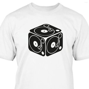 Men's T Shirts 2023 Fashion Turntable Cube T-Shirt Design