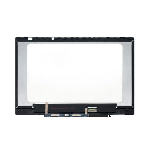L20555-001 LCD LEDタッチスクリーンデジタイザーアセンブリBezelオリジナル新しいフルHP X360 14-CD 14 0 '' FHD230F