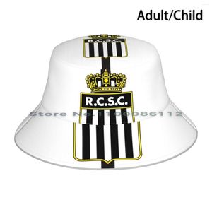 Boinas Charleroi Footbal Fans Ultras Hooligans Bélgica Bucket Hat Sun Cap Love My 1312