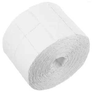 Nail Gel 500pcs One Roll Disposable Pads Non-woven Torn Off Polish Removers Manicure Supplies (White)