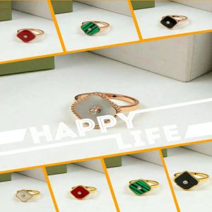 Silberner handgefertigter Ring mit magischem Kleeblatt, klassischer Diamant-Motiv, Eheringe für Frau, Mann, Liebe, Designer-Schmuck, Glücksring für Braut, Mädchen, Liebhaber, Valentinstagsgeschenk