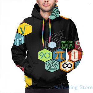 Os Hoodies dos homens Camisola dos homens para mulheres MATEMÁTICA engraçada! Moletom com capuz casual estampado