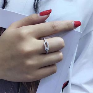 Najnowsza ręcznie robiona srebrna biżuteria 925 może przenieść kamienny pierścień mody projektowy Kobiety Srebrna Biżuteria Wysoka jakość na prezent272v