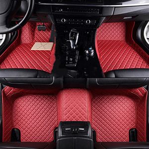 Car Floor Mat For Haval H1 year 5seats Car Accessories 3D Leather Carpet Mats dfgb thn ytjj hjnft240B